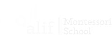 Logo Alif Montessori White